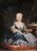 unknow artist Portrait of Princess Maria Felicita of Savoy Germany oil painting artist